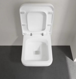 Сидіння із кришкою для унітазу Villeroy & Boch Architectura Soft-Close дюроспласт альпійський білий 9M58S101