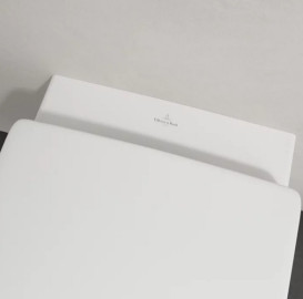 Сидіння із кришкою для унітазу Villeroy & Boch Architectura Soft-Close дюроспласт альпійський білий 9M58S101