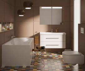 Сиденье с крышкой для унитаза Villeroy & Boch Avento Soft Close дюроспласт альпийский белый 9M77C101