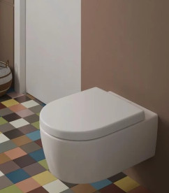 Сиденье с крышкой для унитаза Villeroy & Boch Avento Soft Close дюроспласт альпийский белый 9M77C101