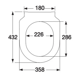 Сиденье с крышкой для унитаза Villeroy & Boch Subway 2.0 SlimSeat SoftClosing QuickRelease дюроспласт пергамон 9M78S1R3