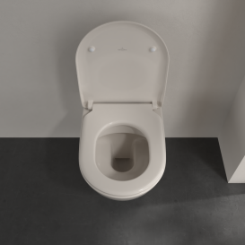 Сиденье с крышкой для унитаза Villeroy & Boch Subway 2.0 SlimSeat SoftClosing QuickRelease дюроспласт пергамон 9M78S1R3