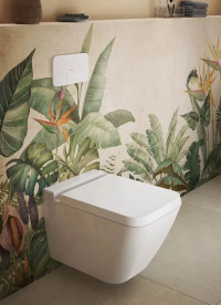 Сиденье с крышкой для унитаза Villeroy & Boch Finion Soft Close дюроспласт каменный белый 9M88S1RW