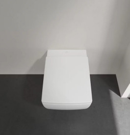 Сиденье с крышкой для унитаза Villeroy & Boch Memento 2.0 Soft Close дюроспласт альпийский белый 8M24S101