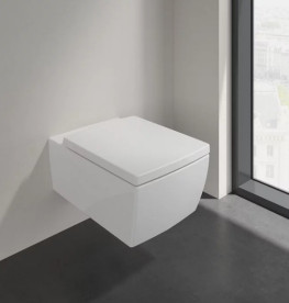 Сиденье с крышкой для унитаза Villeroy & Boch Memento 2.0 Soft Close дюроспласт альпийский белый 8M24S101