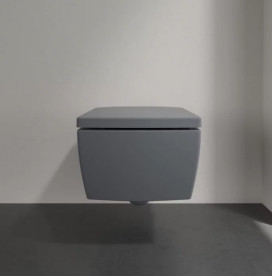Сиденье с крышкой для унитаза Villeroy & Boch Memento 2.0 Soft Close дюроспласт графит 8M24S1I4