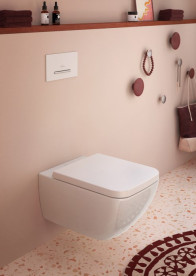 Сидіння із кришкою для унітазу Villeroy & Boch Venticello Soft Close дюроспласт альпійський білий 8M22S101