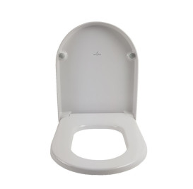 Сиденье с крышкой для унитаза Villeroy & Boch Subway дюроспласт альпийский белый 9M556101