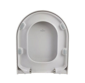 Сиденье с крышкой для унитаза Villeroy & Boch Subway дюроспласт альпийский белый 9M556101