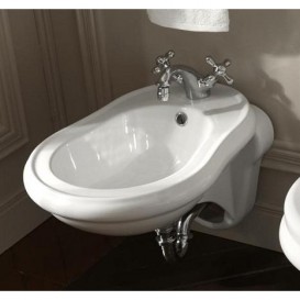 Сифон для біде Kerasan Retro 310 мм бронза 913393