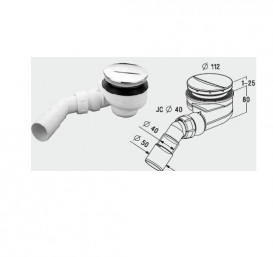 Сифон для душевого поддона Radaway Turboflow TB90PB белый 5902738033143