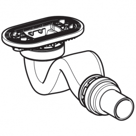 Сифон для душевых поддонов Geberit Sestra высота гидрозатвора 50 мм 550.018.00.1