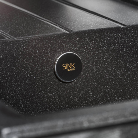 Сифон для кухонной мойки Fisc Italiana Premium 1K Auto автоматический однокамерный хром 01629-1