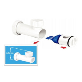 Сифон для раковины и биде McAlpine WHB1-32 сухой затвор 1 1/4 пластик А0047338