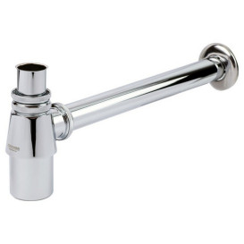 Сифон для раковины Kroner KRM C965 1¼ без выпуска латунь хром CV022947