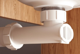 Сифон для раковини McAlpine з самозакриваючим клапаном 1¼ пластик білий WHB1-40