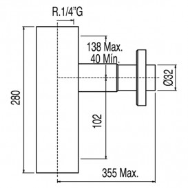 Сифон для раковины Tres телескопический с юбкой золото 10710342OR