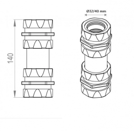 Сифон против запахов MCH Purus для кондиционеров и климатической техники 8075414