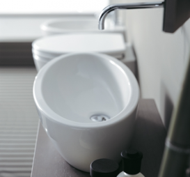 Раковина для ванної накладна Simas колекція Spazio біла LFT64