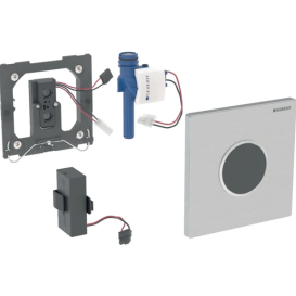 Система электронного управления смывом писсуара Geberit нержавеющая сталь черный/черный матовый 116.035.DW.1