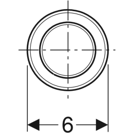 Система электронного управления смывом унитаза Geberit для смывного бачка скрытого монтажа Sigma 12 см латунь черный матовый 115.956.14.6