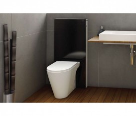 Система інсталяції для підлогового унітазу Geberit Monolith скло умбра 131.001.SQ.5