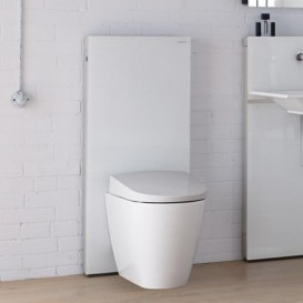 Система інсталяції для підлогового унітазу Geberit Monolith скло білий 131.033.SI.5