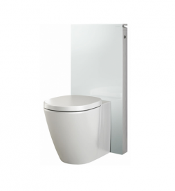 Система інсталяції для підлогового унітазу Geberit Monolith скло білий 131.033.SI.5