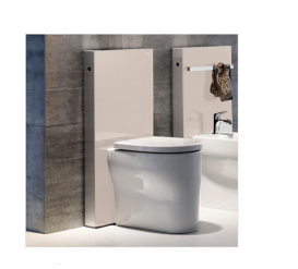 Система инсталляции для напольного унитаза Geberit Monolith стекло песок 131.033.TG.5