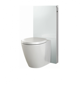 Система інсталяції для підлогового унітазу Geberit Monolith Plus скло білий 131.201.SI.5