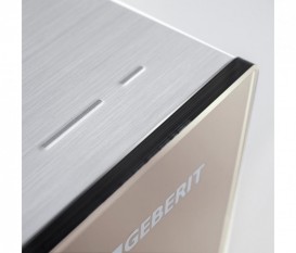 Система инсталляции для напольного унитаза Geberit Monolith Plus стекло песок 131.201.TG.5