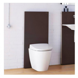 Система інсталяції для підлогового унітазу Geberit Monolith Plus скло умбра 131.233.SQ.5