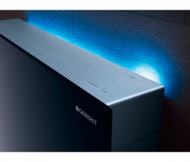 Система інсталяції для підлогового унітазу Geberit Monolith Plus скло умбра 131.233.SQ.5