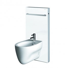 Система инсталляции для напольных и подвесных биде Geberit Monolith стекло белый 131.030.SI.5