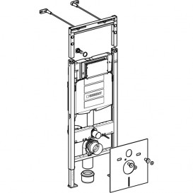 Система инсталляции для подвесного унитаза Geberit Duofix cо встроенным бачком для клавиши Sigma 111.362.00.5