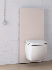 Система инсталляции для подвесного унитаза Geberit Monolith стекло песок 131.031.TG.5