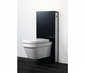 Система инсталляции для подвесного унитаза Geberit Monolith Plus стекло чёрный 131.231.SJ.5