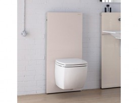 Система инсталляции для подвесного унитаза Geberit Monolith Plus стекло песок 131.231.TG.5