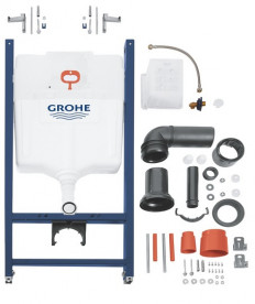 Система инсталляции для унитаза Grohe Rapid SL 2 в 1 сталь 388400WG