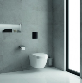 Система инсталляции для унитаза Grohe Rapid Sl 3-в-1 с клавишей Skate Cosmopolitan черный глянец 39940000