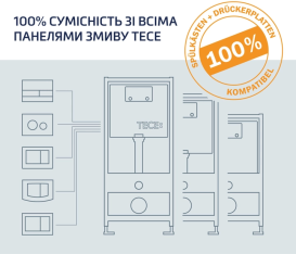 Система инсталляции для унитаза TECE Base 2 в 1 9400401