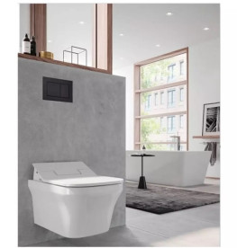 Система инсталляции для унитаза TECE Base 4 в 1 с кнопкой смыва TECEnow черный матовый 9400414