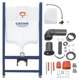 Система інсталяції Grohe Rapid SL 4 в 1 із клавішею унітазом Kroner Eifel та кришкою 3884966KE523629