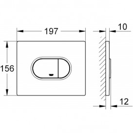 Система инсталляции Grohe Rapid SL для подвесных унитазов 3885800A