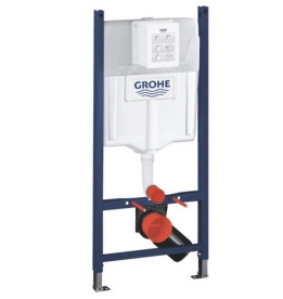 Система инсталляции Grohe Solido Even 4 в 1 с клавишей унитазом Kroner Harz и крышкой 3884966KH493736