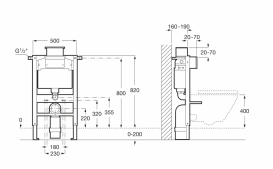 Система инсталляции Roca Duplo In-Wall A890121010