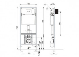 Система инсталляции Roca Duplo Nova WC A890020020