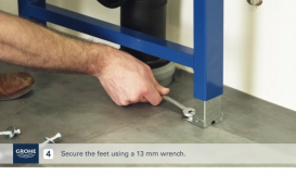 Система інсталяції для підвісного унітазу Grohe Rapid SL з підключеннями 38840000