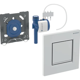 Система пневматического управления смывом писсуара Geberit кнопка смыва 30 пластик черный матовый/черный 116.017.16.1