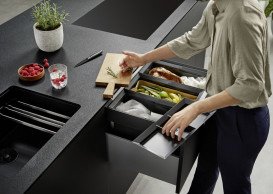 Система сортировки отходов Blanco Flexon II Low 60/3 пластик/алюминий 526642